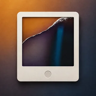 App icon for Silver Halide, an instant photo with the emulsion peeling away from one corner